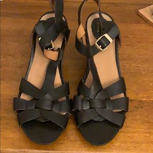 Clarks artisan wedge sandals